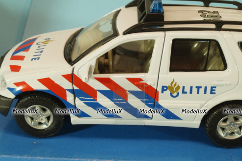 Mercedes-Benz ML 320 (W163) Police Netherlands 1997, white, 210001, Carararama 1:43