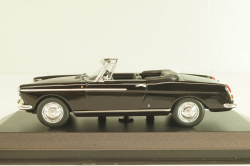 Peugeot 404 cabriolet 1962, black, 940112931, Maxichamps 1:43
