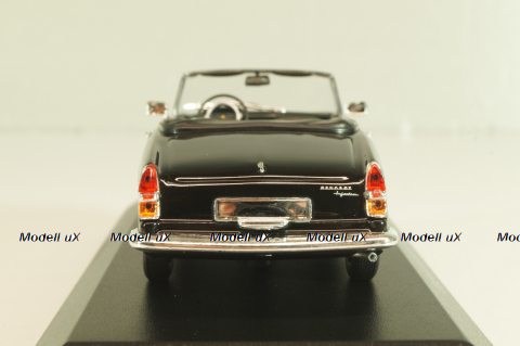 Peugeot 404 cabriolet 1962, black, 940112931, Maxichamps 1:43