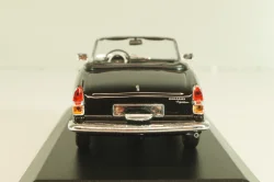 Peugeot 404 cabriolet 1962, black, 940112931, Maxichamps 1:43