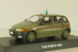 Fiat Punto Carabinieri 1995, green, 5125CMC083, Deagostini 1:43