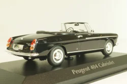 Peugeot 404 cabriolet 1962, black, 940112931, Maxichamps 1:43
