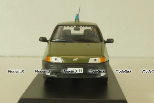 Fiat Punto Carabinieri 1995, green, 5125CMC083, Deagostini 1:43