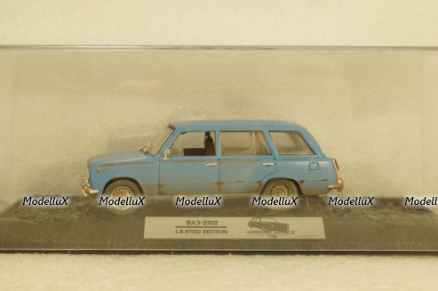 Ваз-2102 Жигули синий, Improved Models 1:43