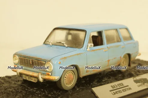 Ваз-2102 Жигули синий, Improved Models 1:43