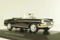 Peugeot 404 cabriolet 1962, black, 940112931, Maxichamps 1:43