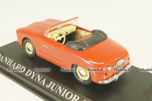 Panhard Dyna Junior 1954, red, Altaya 1:43 Уценка!