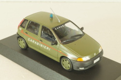Fiat Punto Carabinieri 1995, green, 5125CMC083, Deagostini 1:43