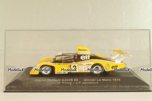 Alpine Renault A442B #2 Winner Le Mans 1978, Pironi/Jaussaud, LM1978, IXO 1:43