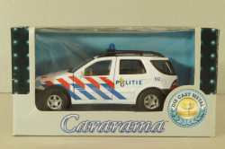 Mercedes-Benz ML 320 (W163) Police Netherlands 1997, white, 210001, Carararama 1:43