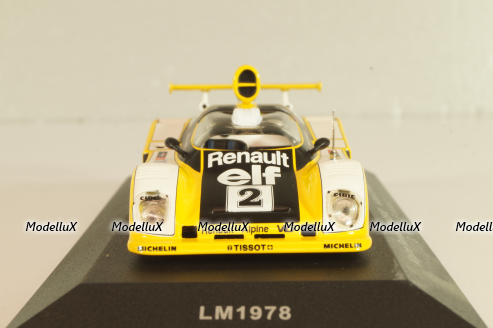 Alpine Renault A442B #2 Winner Le Mans 1978, Pironi/Jaussaud, LM1978, IXO 1:43