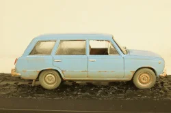 Ваз-2102 Жигули синий, Improved Models 1:43