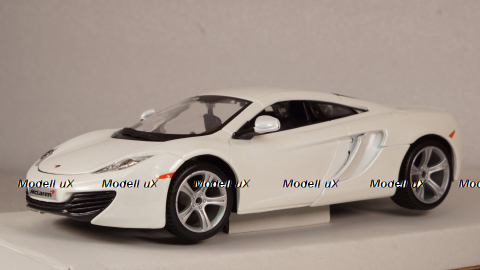 McLaren MP4-12C 2011, white, 18-21074, Bburago 1:24