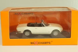 Peugeot 504 Cabriolet 1977, white, 940112131, Maxichamps 1:43