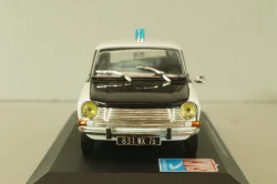 Simca 1501 Break Police 1969, white/black, Altaya 1:43