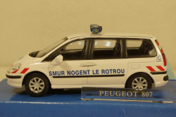 Peugeot 807 Smur,   Cararama 1:43 