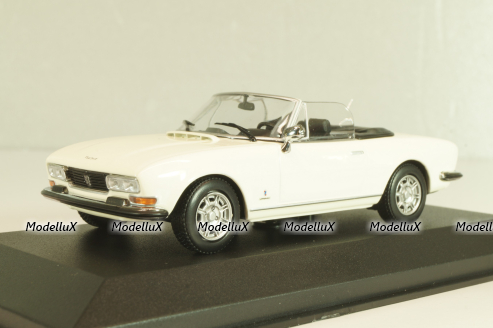 Peugeot 504 Cabriolet 1977, white, 940112131, Maxichamps 1:43