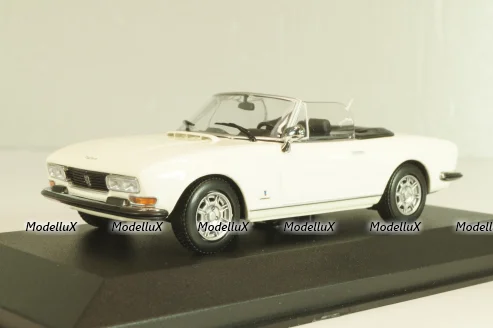 Peugeot 504 Cabriolet 1977, white, 940112131, Maxichamps 1:43