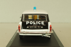 Simca 1501 Break Police 1969, white/black, Altaya 1:43