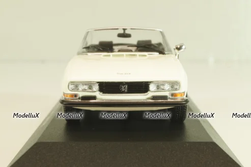 Peugeot 504 Cabriolet 1977, white, 940112131, Maxichamps 1:43