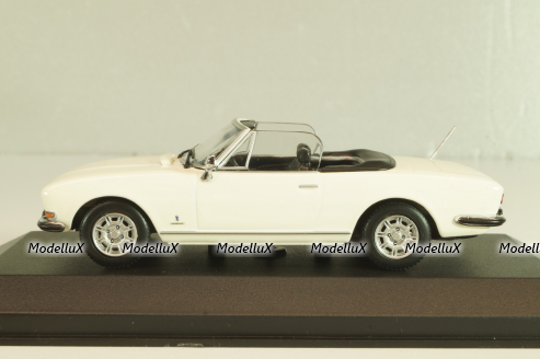 Peugeot 504 Cabriolet 1977, white, 940112131, Maxichamps 1:43