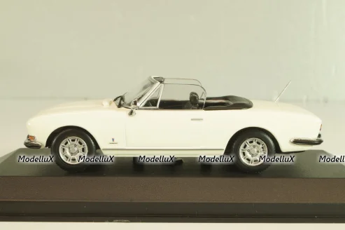 Peugeot 504 Cabriolet 1977, white, 940112131, Maxichamps 1:43