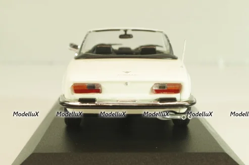 Peugeot 504 Cabriolet 1977, white, 940112131, Maxichamps 1:43