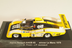 Alpine Renault A442B #2 Winner Le Mans 1978, Pironi/Jaussaud, LM1978, IXO 1:43