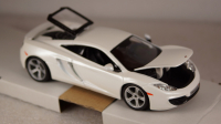 McLaren MP4-12C 2011, white, 18-21074, Bburago 1:24