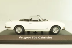 Peugeot 504 Cabriolet 1977, white, 940112131, Maxichamps 1:43