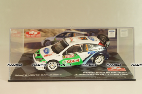 Ford Focus RS WRC #3 Rally Montecarlo 2005 T.Gardemeister/J.Honkanen, Monte-Carlo Official Collection #13, Altaya 1:43