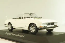 Peugeot 504 Cabriolet 1977, white, 940112131, Maxichamps 1:43