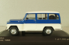 Willys Rurai 1968, white/blue, WB092, WhiteBox 1:43