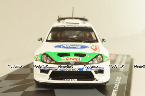 Ford Focus RS WRC #3 Rally Montecarlo 2005 T.Gardemeister/J.Honkanen, Monte-Carlo Official Collection #13, Altaya 1:43