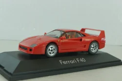 Ferrari F40 1992, red, 1009, Herpa 1:43 (Безкартонной коробки)