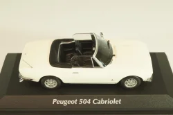 Peugeot 504 Cabriolet 1977, white, 940112131, Maxichamps 1:43