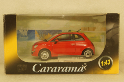 Fiat 500 Red,  Cararama 1:43