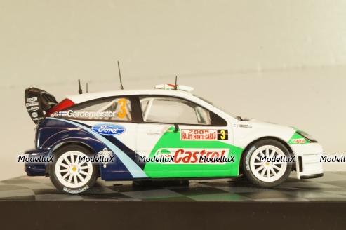 Ford Focus RS WRC #3 Rally Montecarlo 2005 T.Gardemeister/J.Honkanen, Monte-Carlo Official Collection #13, Altaya 1:43