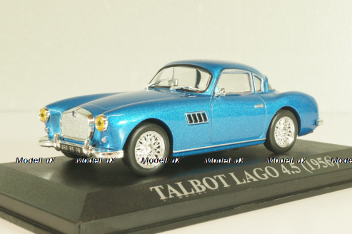 Talbot Lago 4,5 1956, blue metallic, Altaya 1:43 Запечатанный!