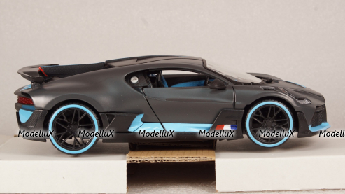 Bugatti Divo 2019, matt-grey/blue, 31526, Maisto 1:24