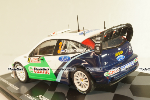 Ford Focus RS WRC #3 Rally Montecarlo 2005 T.Gardemeister/J.Honkanen, Monte-Carlo Official Collection #13, Altaya 1:43
