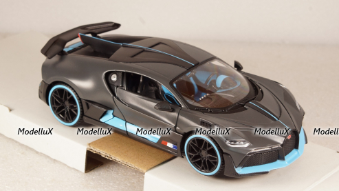 Bugatti Divo 2019, matt-grey/blue, 31526, Maisto 1:24