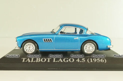 Talbot Lago 4,5 1956, blue metallic, Altaya 1:43