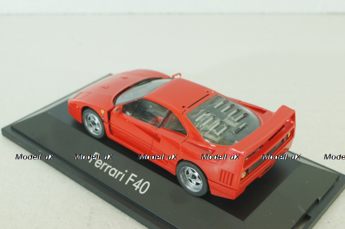 Ferrari F40 1992, red, 1009, Herpa 1:43 (Безкартонной коробки)