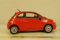  Fiat 500 Red,  Cararama 1:43 