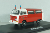 Volkswagen T2a Feuerwehr Kirchheimbolanden, red/white, Schuco 1:43
