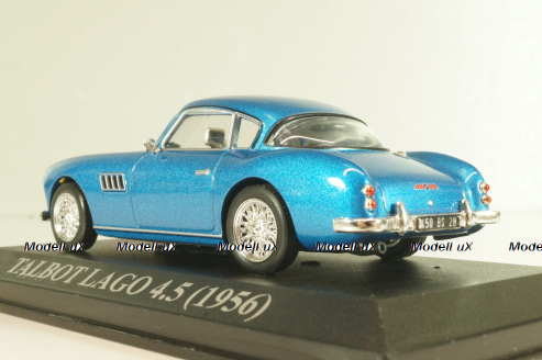 Talbot Lago 4,5 1956, blue metallic, Altaya 1:43 Запечатанный!