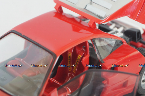 Ferrari F40 1987, red, 1000, Herpa 1:43