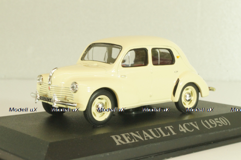 Renault 4CV 1950, beige, Altaya 1:43
