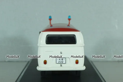 Volkswagen T2a Feuerwehr Kirchheimbolanden, red/white, Schuco 1:43